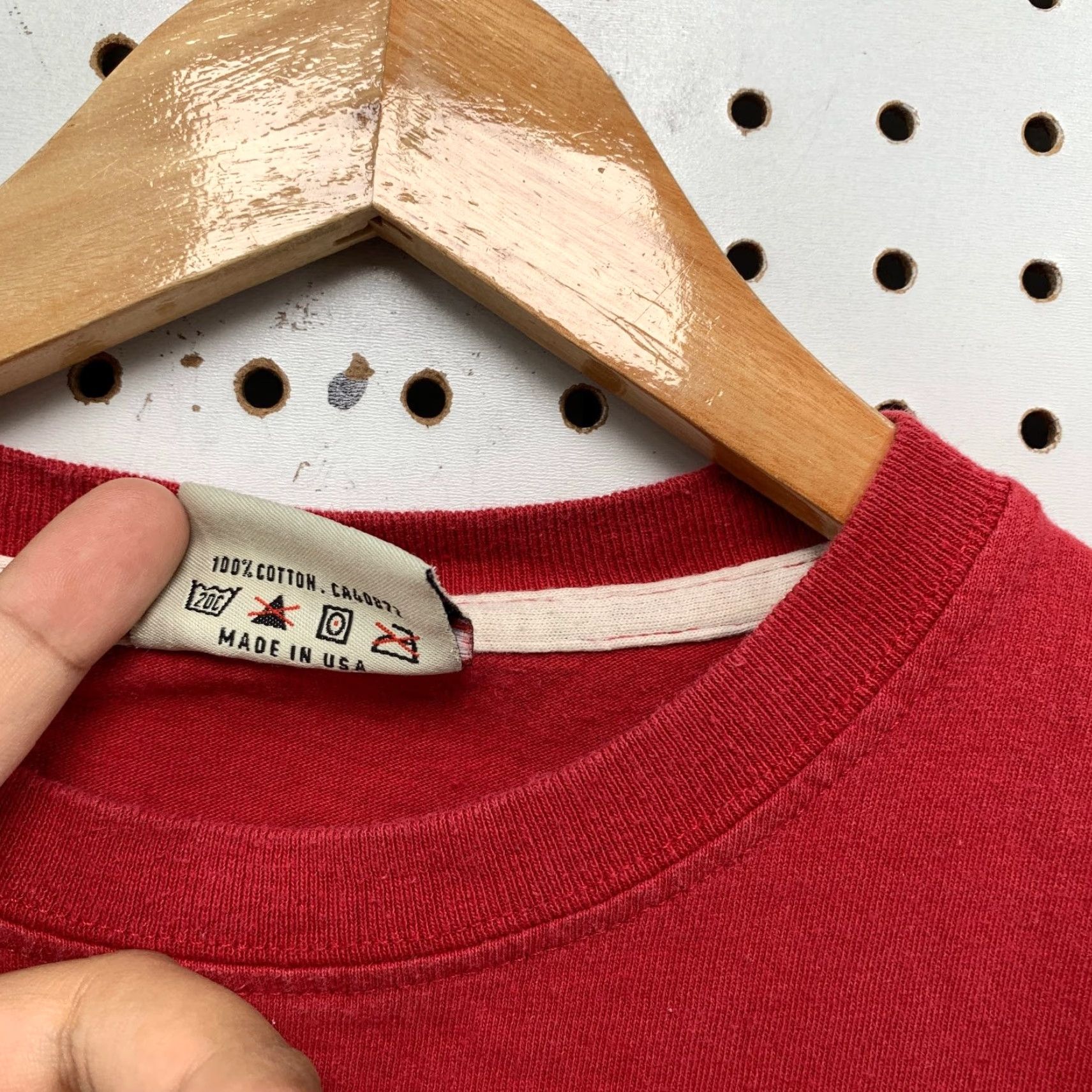 Vintage Red Canoe Shirt Mens Small Red Cessna Heritage Airplane Wichita Kansas Aviation Planes Size US S / EU 44-46 / 1 - 6 Thumbnail