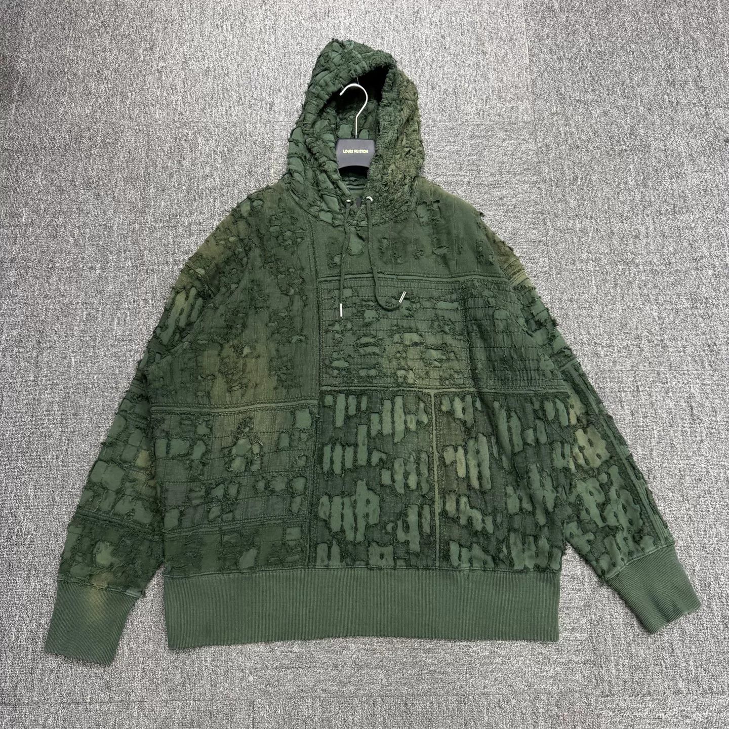 Givenchy Givenchy Olive Green Faded Hoodie Size US M / EU 48-50 / 2 - 1 Thumbnail