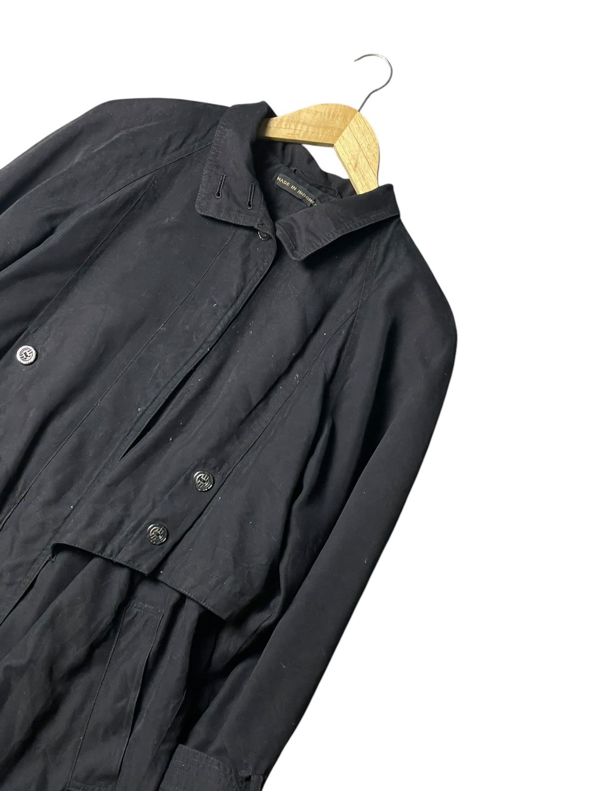 Japanese Brand × Vintage Japanese Brand Casual Long Trench Coat (96) Size US XXS / EU 40 - 2 Thumbnail