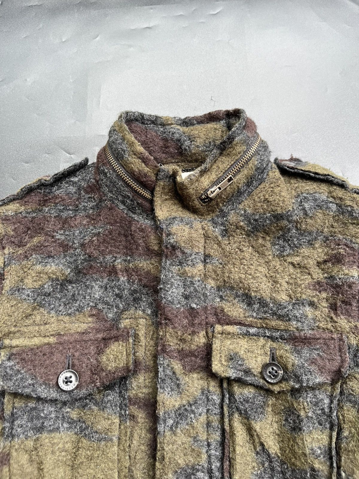 If Six Was Nine × Japanese Brand × Le Grande Bleu (L.G.B.) Japanese 291295=Homme army wool jacket Size US M / EU 48-50 / 2 - 5 Thumbnail