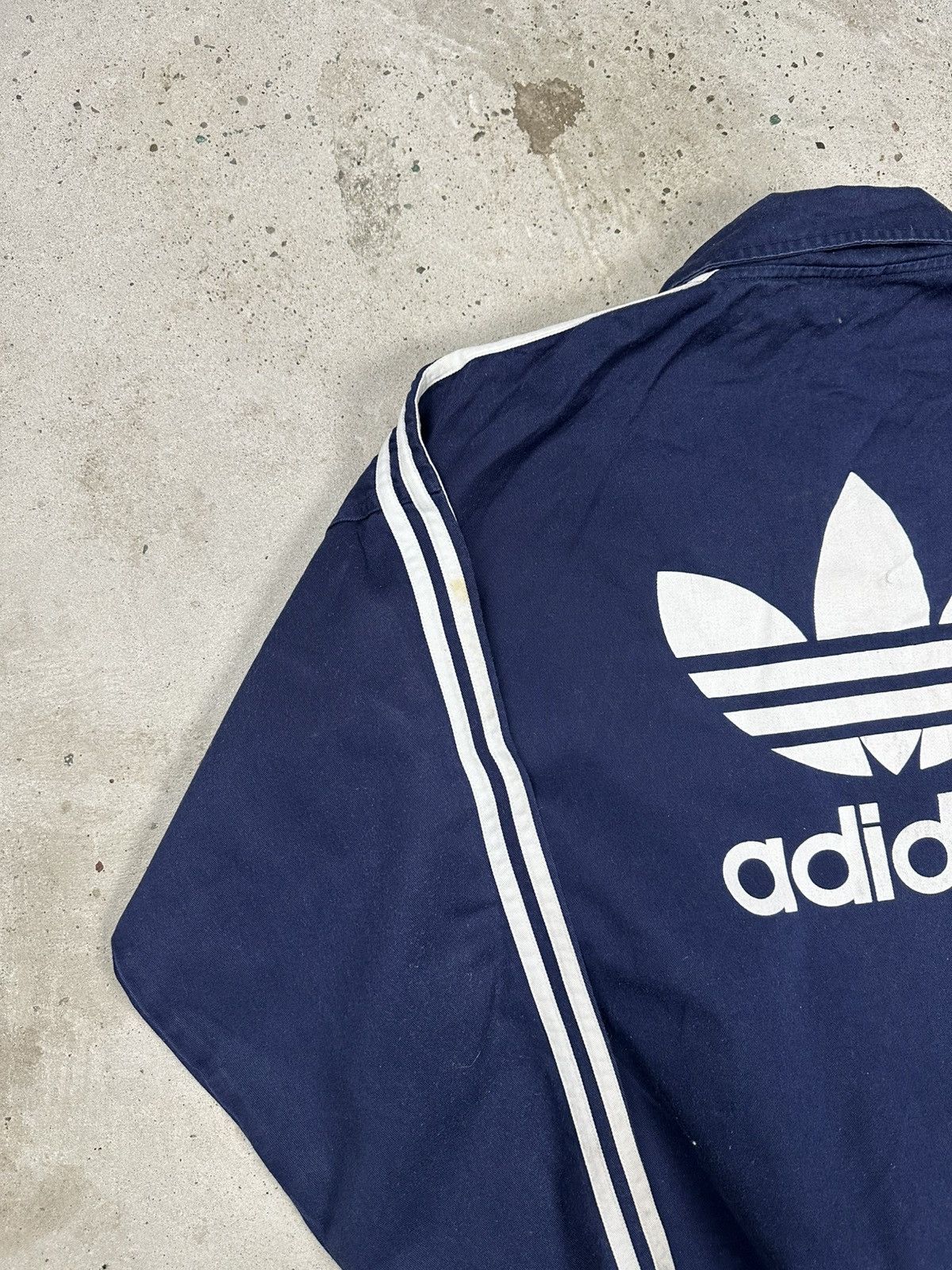 Adidas Vintage 90s Adidas Boxy Training Top Light Jacket Big Logo Size US XL / EU 56 / 4 - 13 Thumbnail