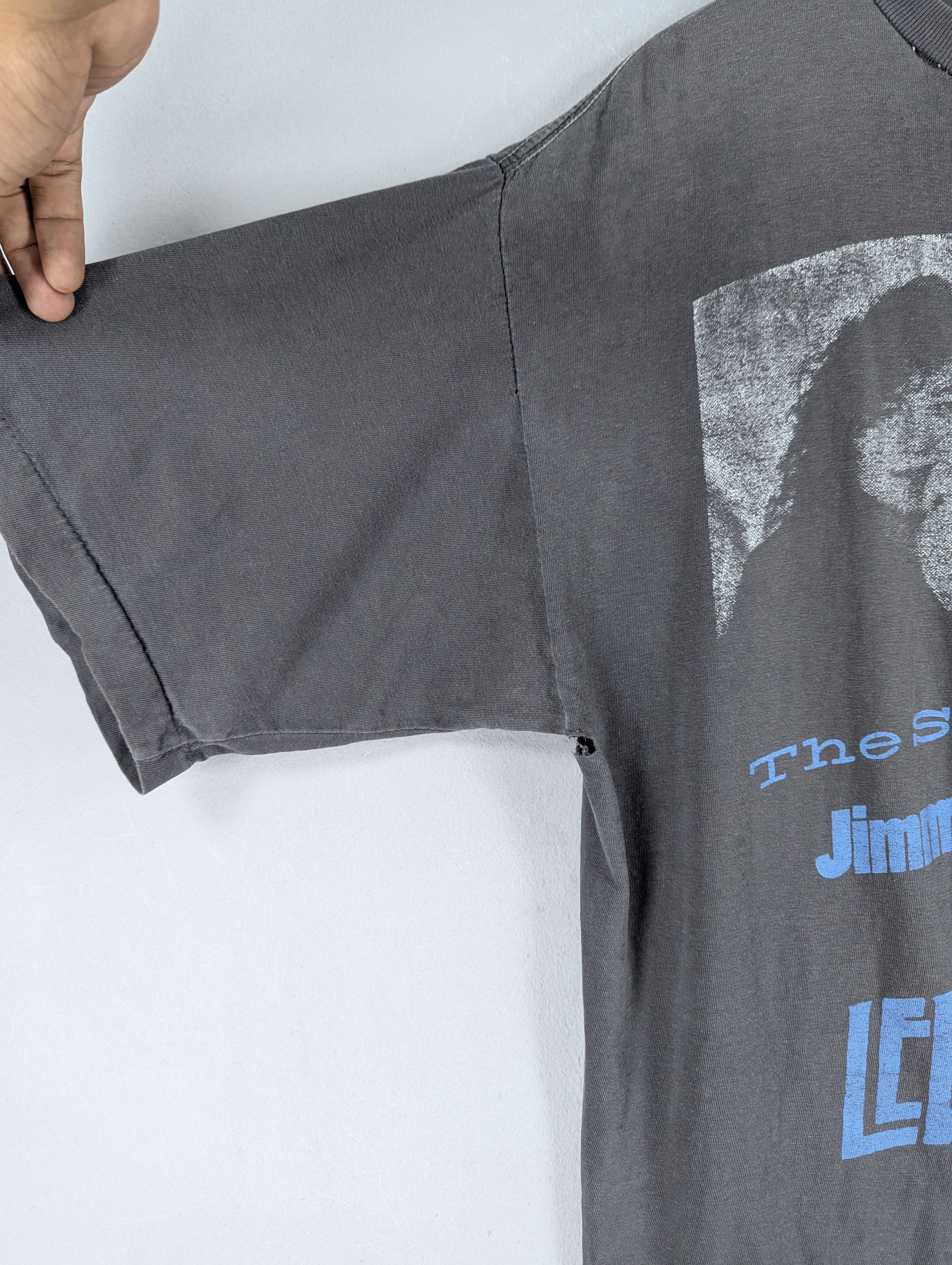 Band Tees 90s THRASHED Led Zeppelin Jimmy Page Robert Plant Band Tee Size US L / EU 52-54 / 3 - 6 Thumbnail