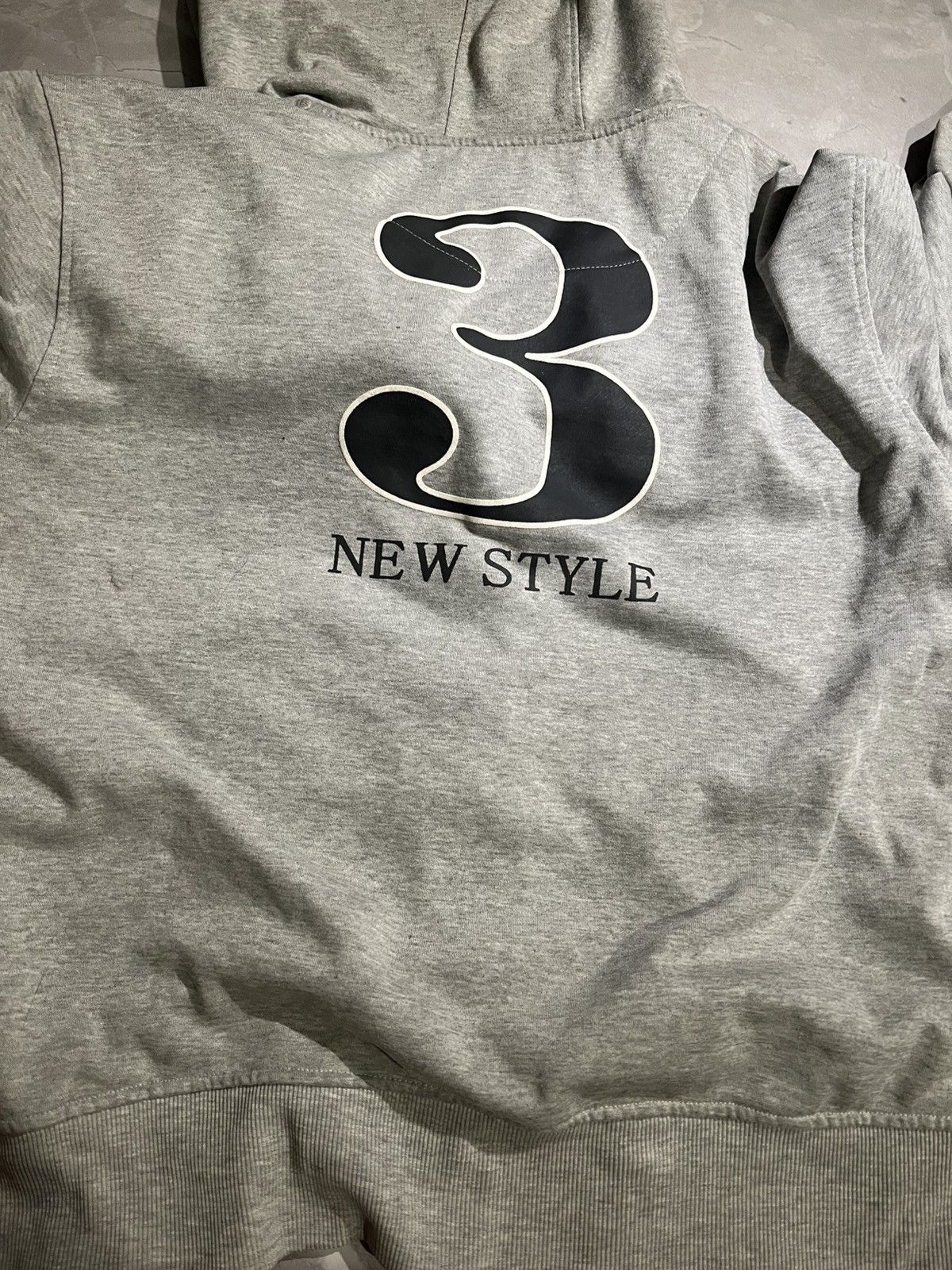 Japanese Brand Minimalist Streetwear Hoodie / Archive Glam Y2K / Swag Gray Size US XXL / EU 58 / 5 - 8 Thumbnail