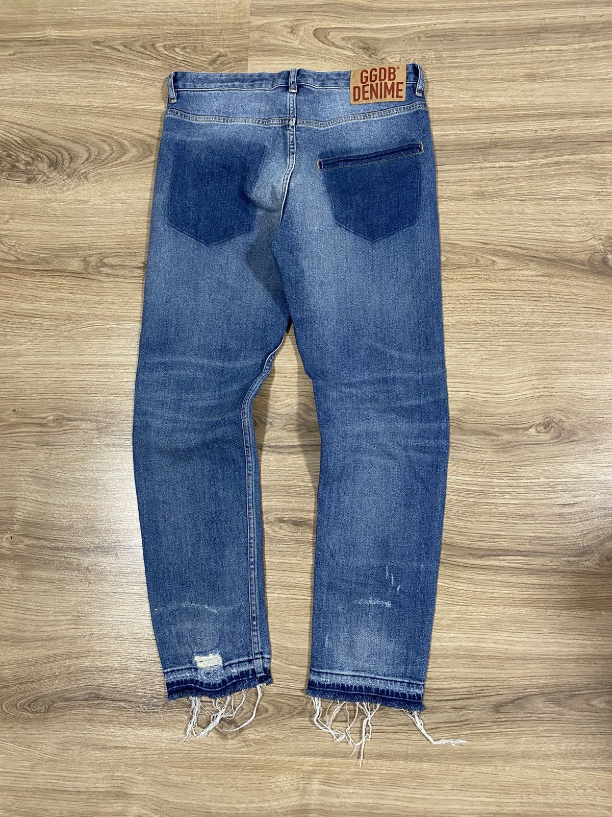 Golden Goose Golden Goose Made in Japan Skinny Fit Distressed Denim Jeans Size 27" / US 4 / IT 40 - 11 Thumbnail