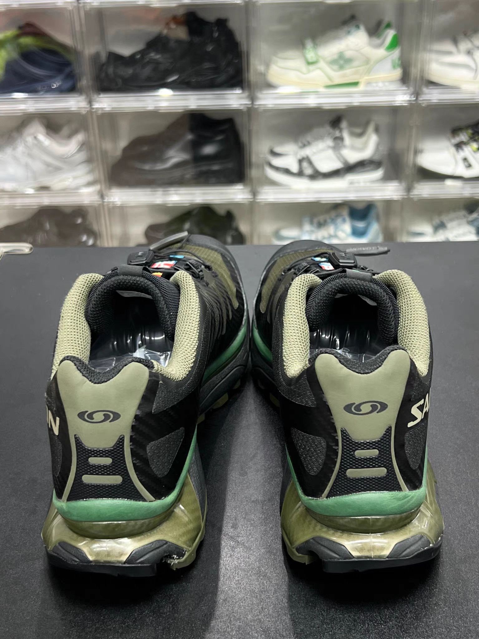 Salomon Salomon XT-4 OG Olive Green Trail Running Shoes K15 Size US 10 / EU 43 - 7 Thumbnail