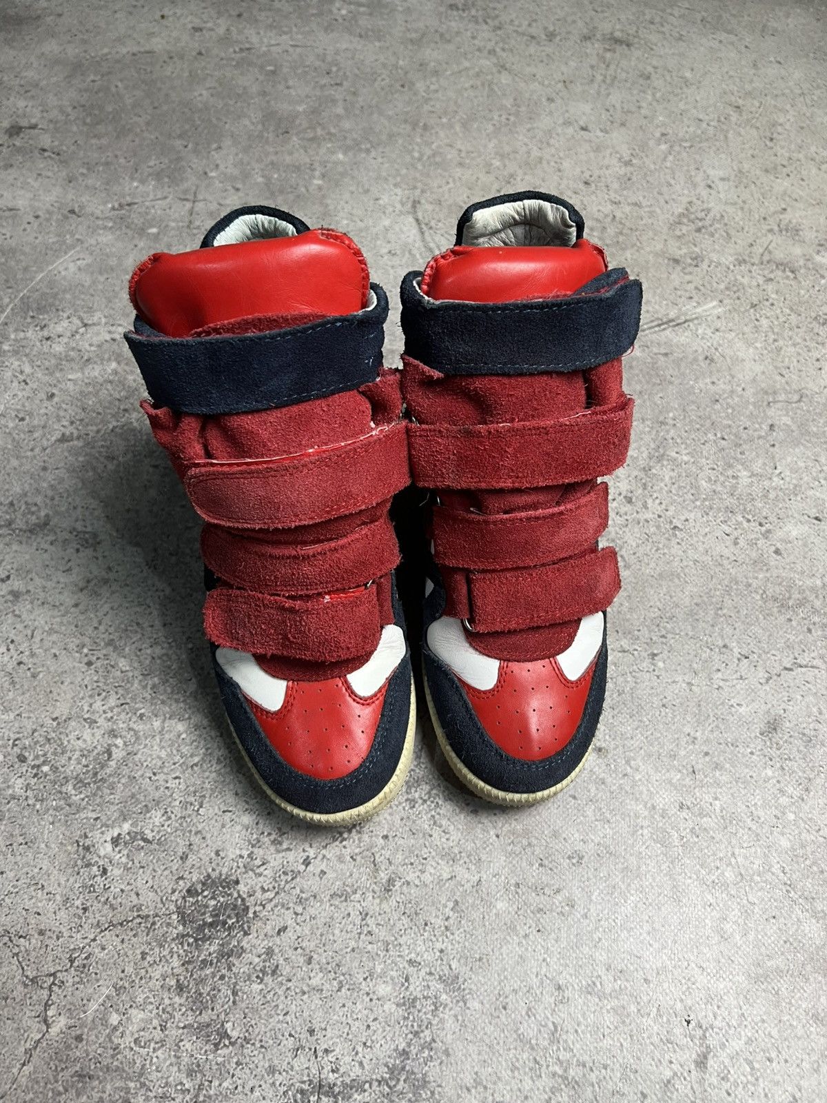 Other 📌Unbranded like Isabel Marant Style Bekett Wedge Sneakers Size US 5 / IT 35 - 8 Thumbnail