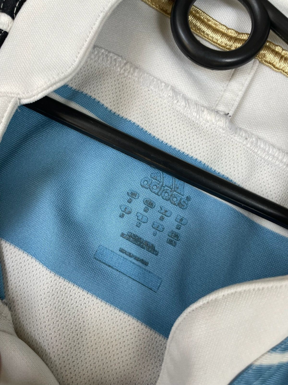 Adidas Vintage adidas Argentina rugby jersey size M striped Size US M / EU 48-50 / 2 - 6 Thumbnail