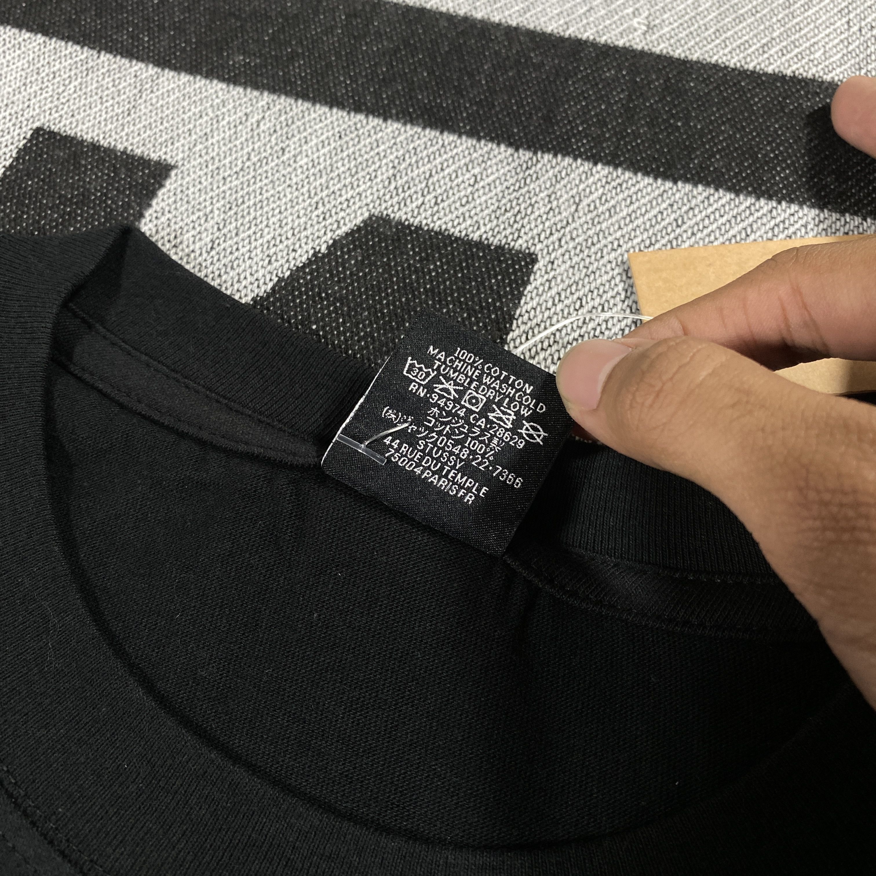 Stussy STUSSY TAKE IT PERSONAL TEE BLACK Size US L / EU 52-54 / 3 - 5 Thumbnail