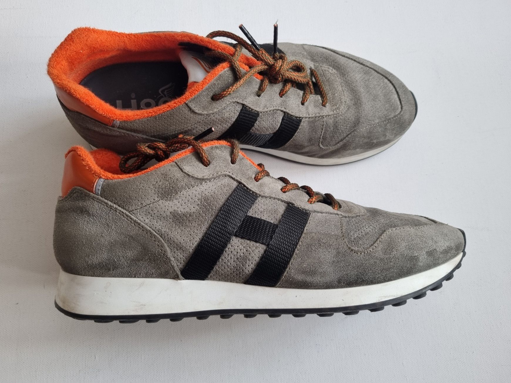 Hogan Hogan H86Run Suede Sneakers Size 41.5 Size US 8.5 / EU 41-42 - 3 Thumbnail