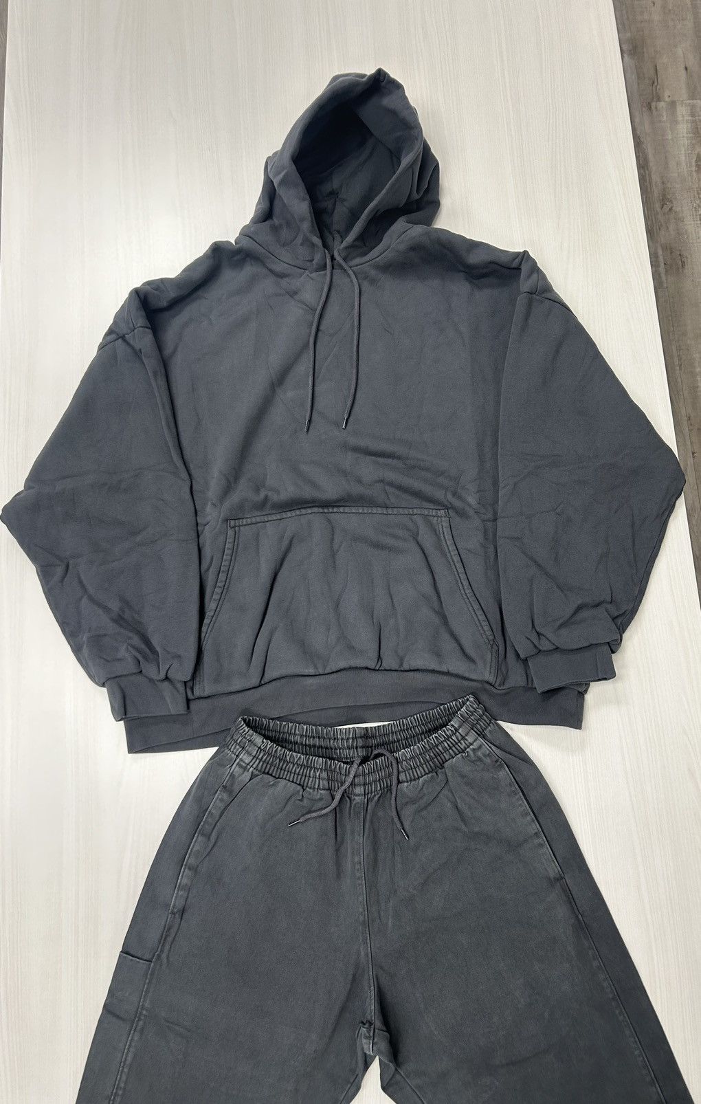 Yeezy YZY x GAP Hoodie & Cargos Dark Grey Size US M / EU 48-50 / 2 - 1 Thumbnail