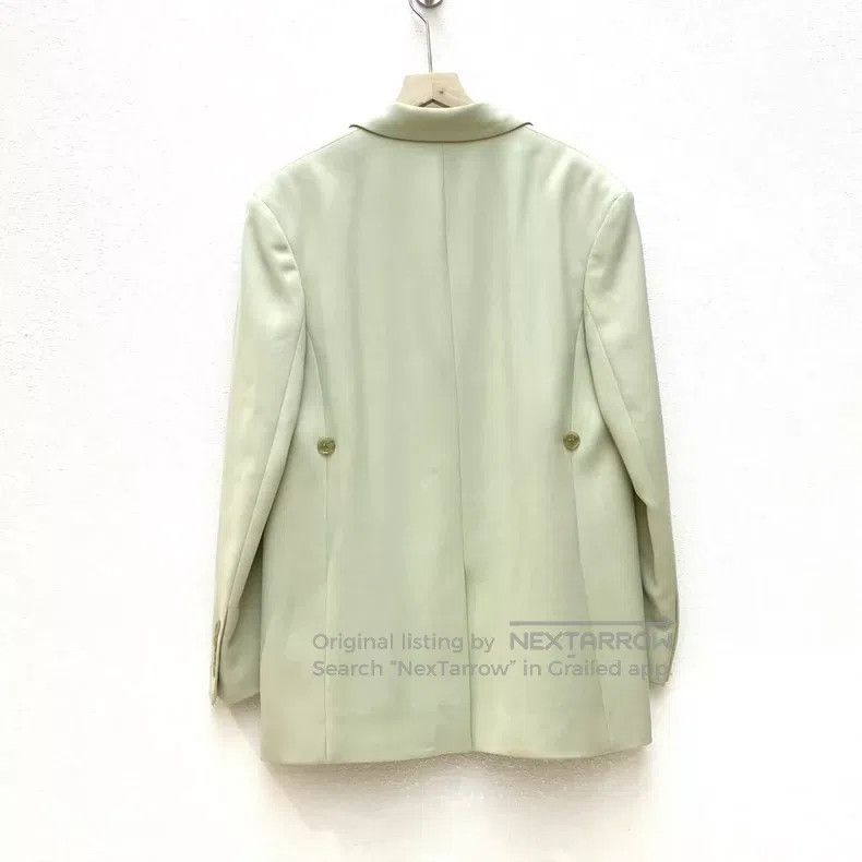 Acne Studios Acne Studios size:38 A light green wool blend suit jacket Size XS / US 0-2 / IT 36-38 - 2 Thumbnail