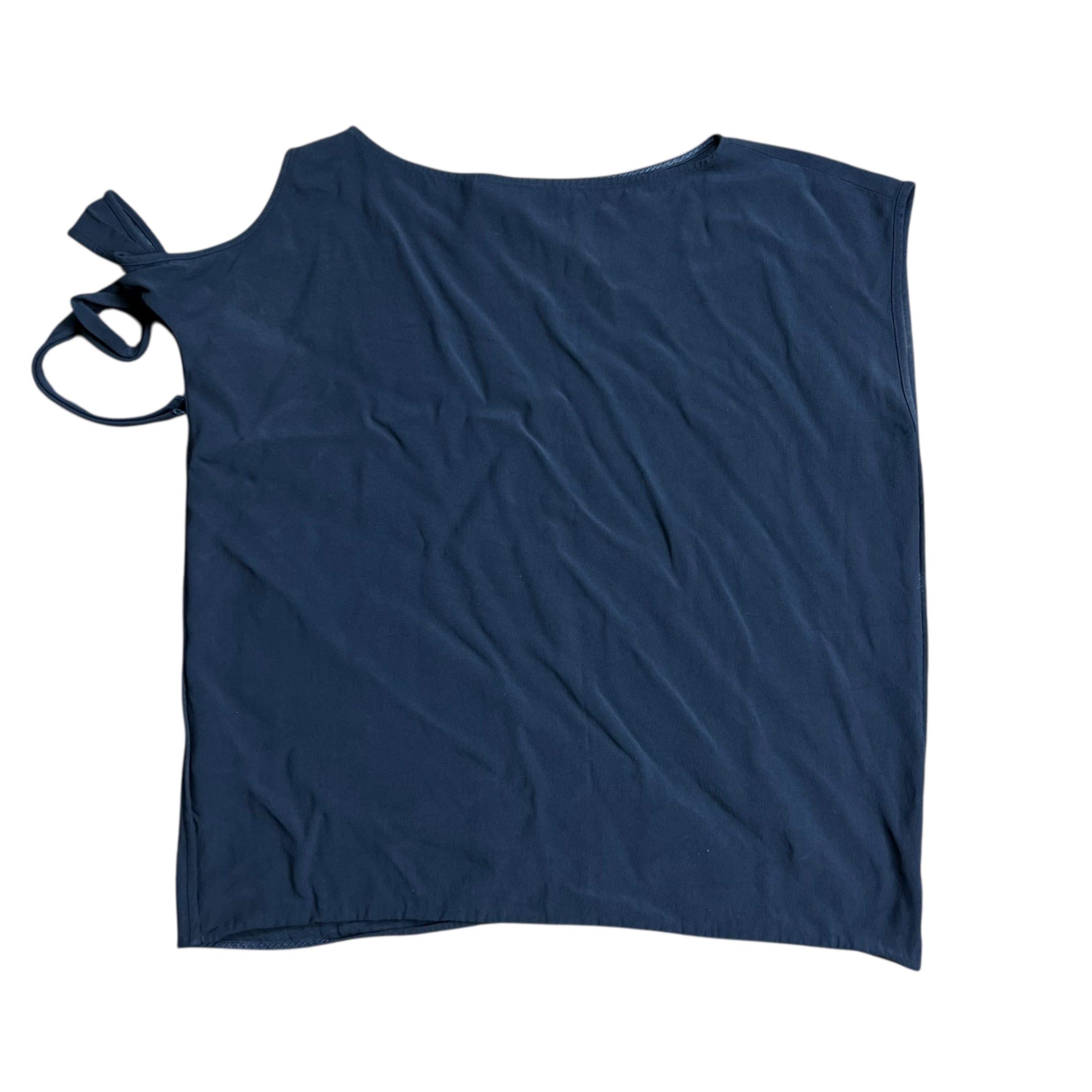 Helmut Lang Helmut Lang Navy Tie Top - M Size M / US 6-8 / IT 42-44 - 6 Thumbnail