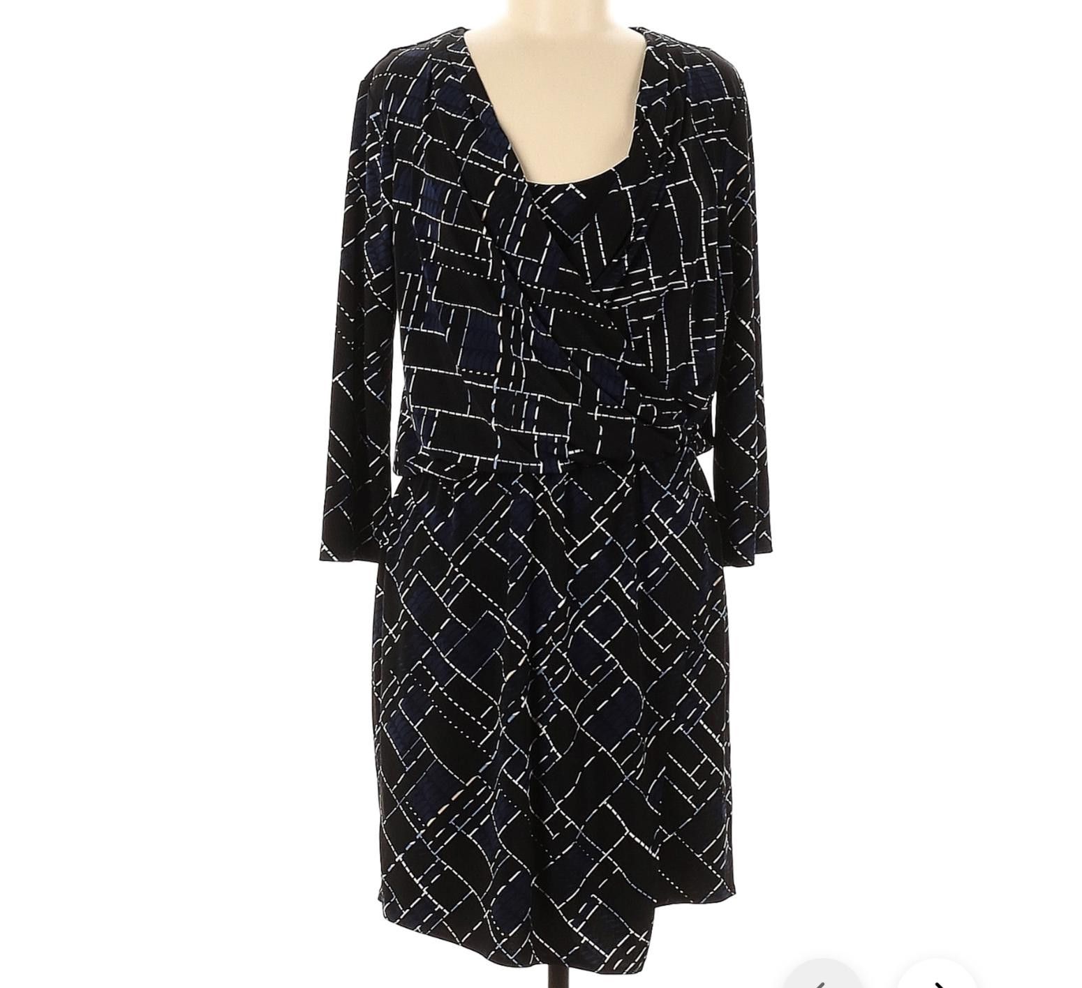 Other White House Black Market Black Casual Dress Size M Size M / US 6-8 / IT 42-44 - 1 Thumbnail