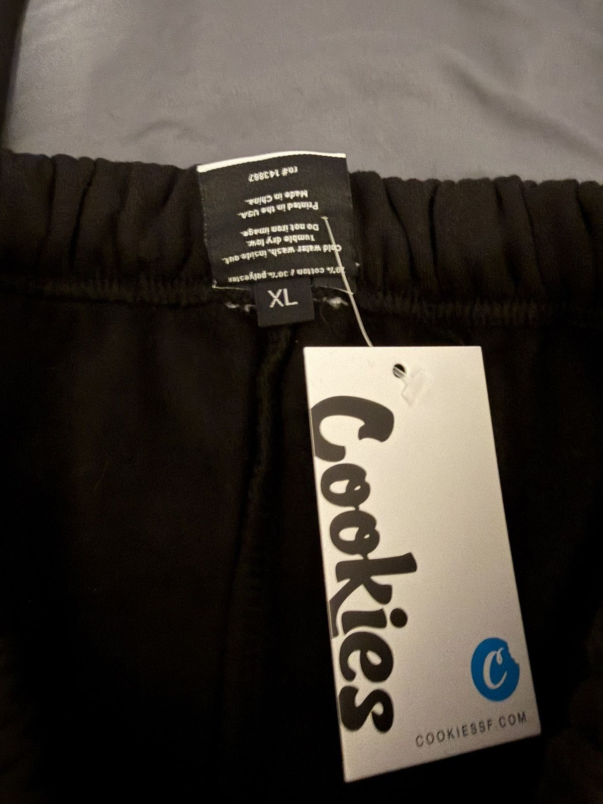 Cookies Cookies Black Sweatpants Joggers Size XL NWT Super Comfy Size US 36 / EU 52 - 9 Thumbnail