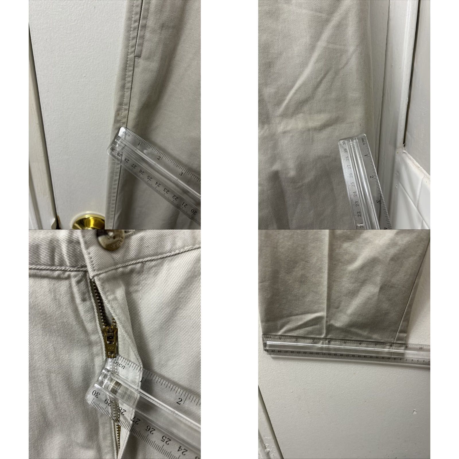 Eddie Bauer Eddie Bauer Pants Mens 36x34 Beige Khaki Relaxed Fit Pleated Trousers Size US 36 / EU 52 - 8 Thumbnail