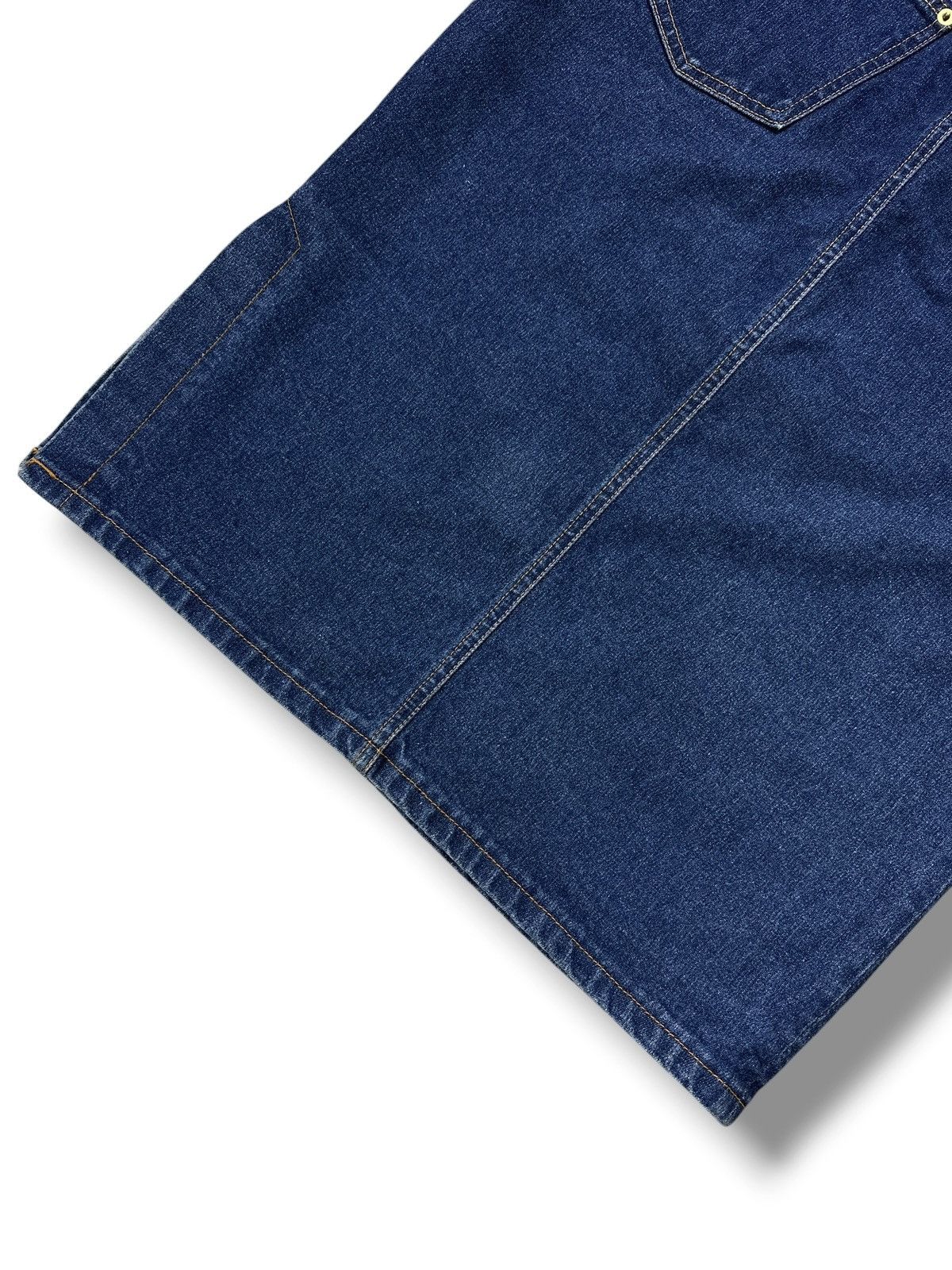 Dolce & Gabbana Vintage Dolce & Gabbana Denim Pencil Midi Skirt Made In IT Size 33" - 10 Thumbnail