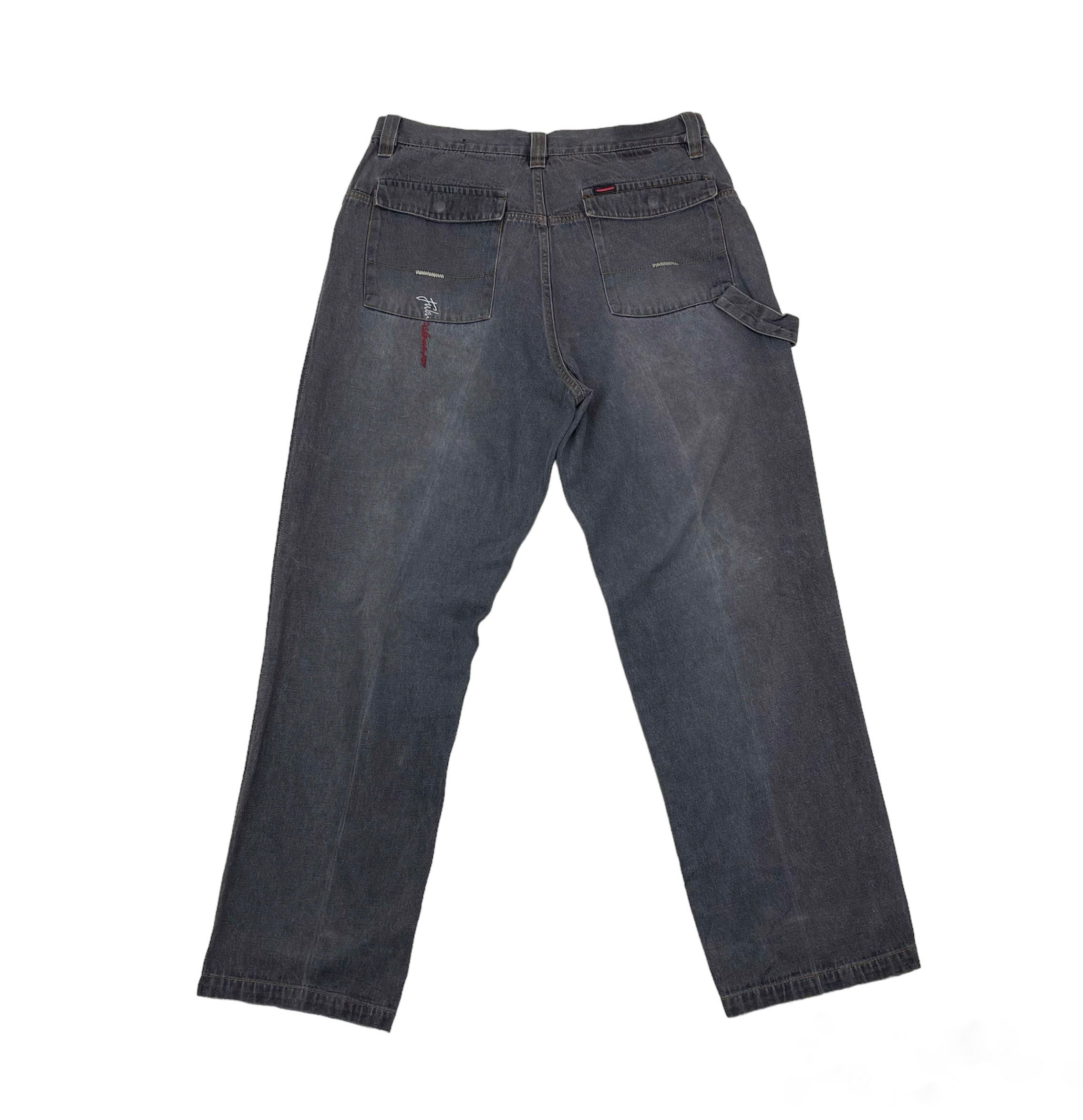 Fubu FUBU THE COLLECTION Hiphop Skate Denim Pant #1286/AS Size US 36 / EU 52 - 10 Thumbnail