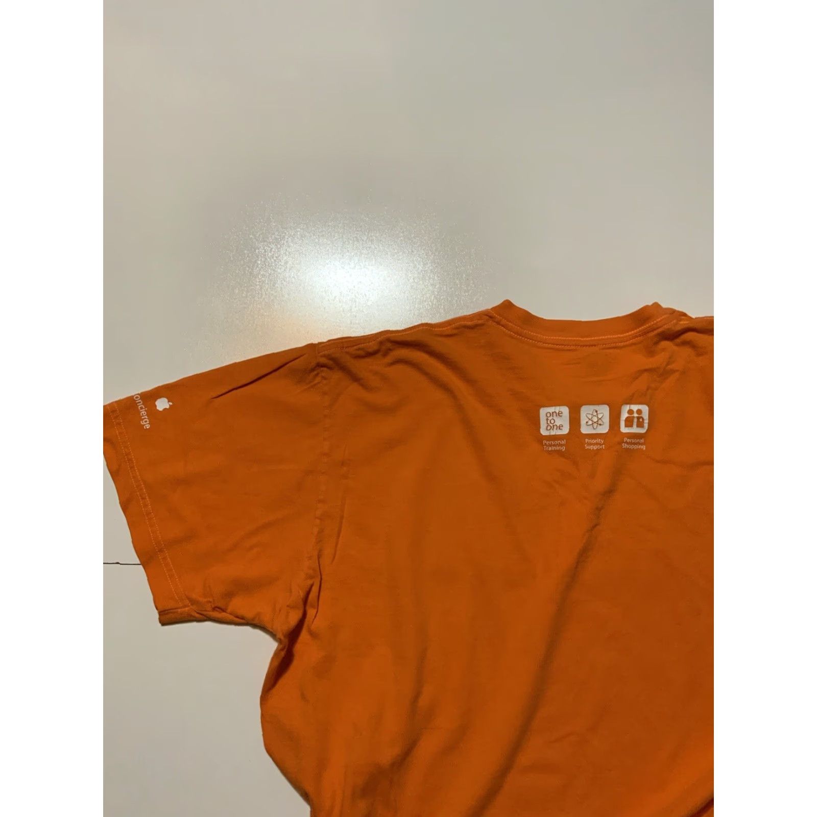 American Apparel Apple Store Concierge Employee 2008 Orange I Know People S/S T-Shirt Sz. L Shirt Men Orange 2008 I Know People S/S T-Shirt L Mens Size US L / EU 52-54 / 3 - 5 Thumbnail