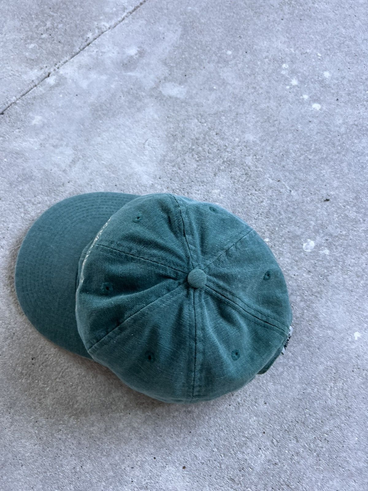 Nike × Vintage 90s Vintage Nike Cap Canvas Faded Size ONE SIZE - 5 Thumbnail