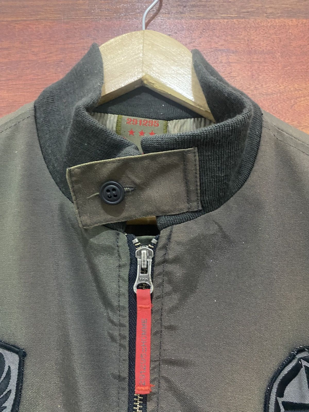 Japanese Brand 291295 Homme Knighthawks Parachute Bomber Jacket Sunfaded Size US L / EU 52-54 / 3 - 7 Thumbnail