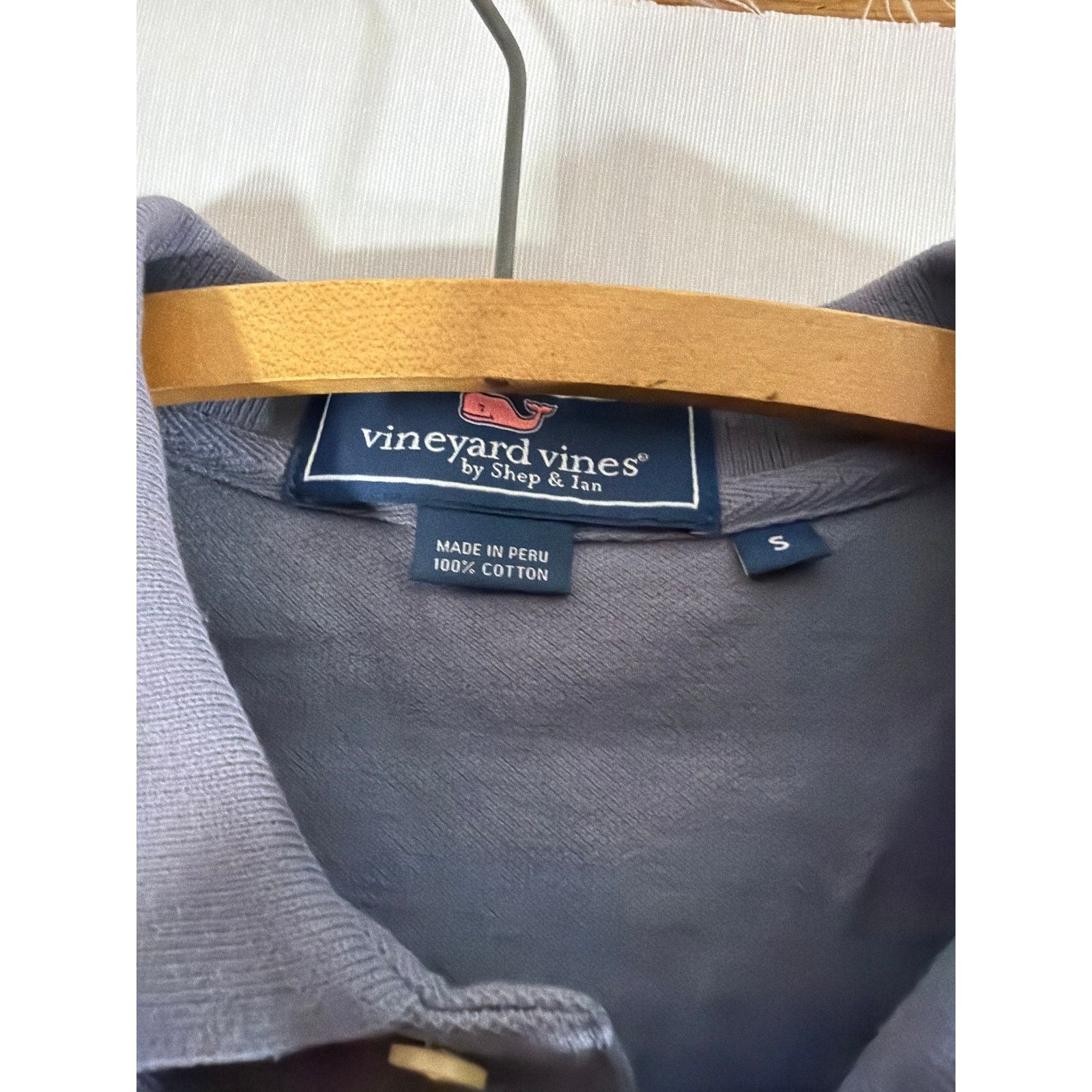 Vineyard Vines Vineyard Vines Mens small Navy Blue Polo T-shirt Uniform Size US S / EU 44-46 / 1 - 2 Thumbnail