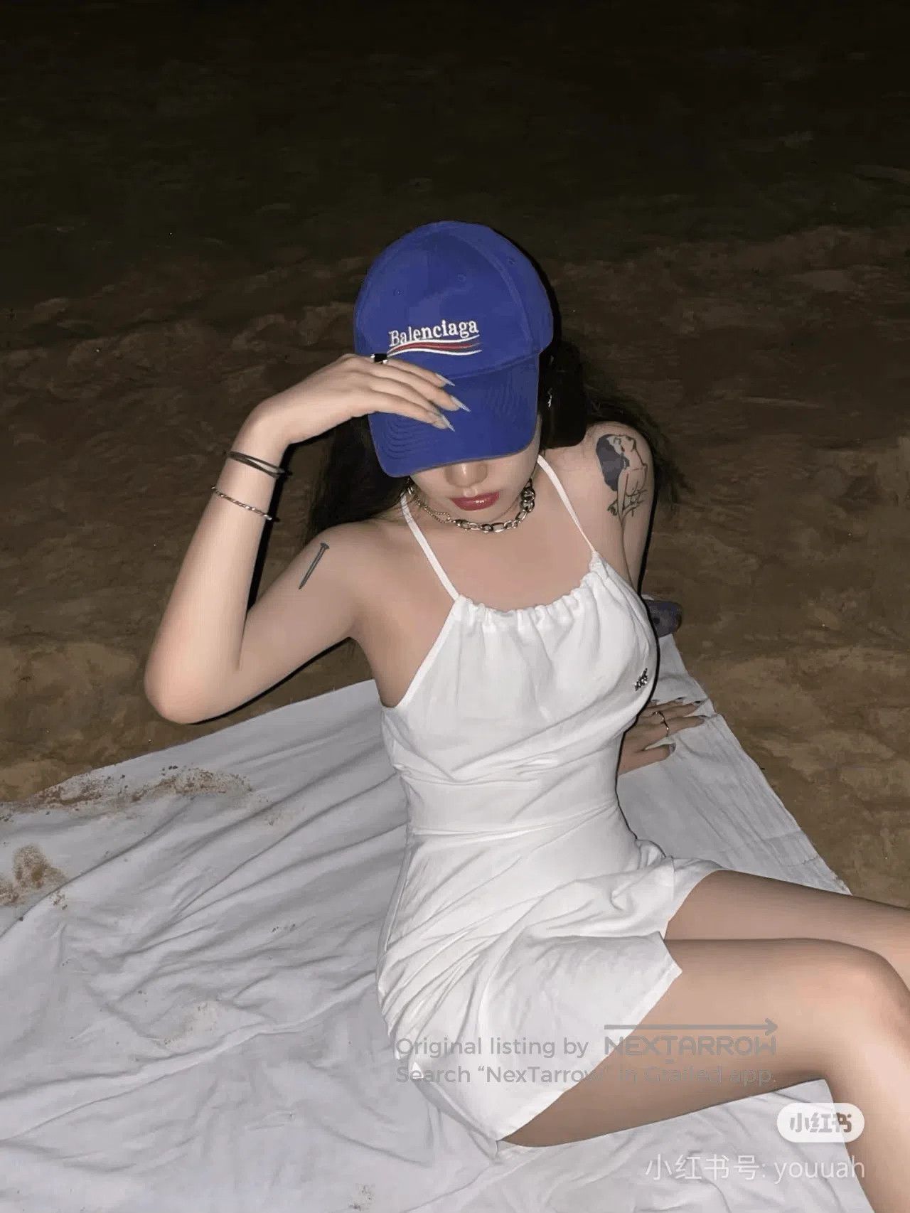 Balenciaga Balenciaga Embroidered Cola Wave Cap. Size ONE SIZE - 9 Thumbnail