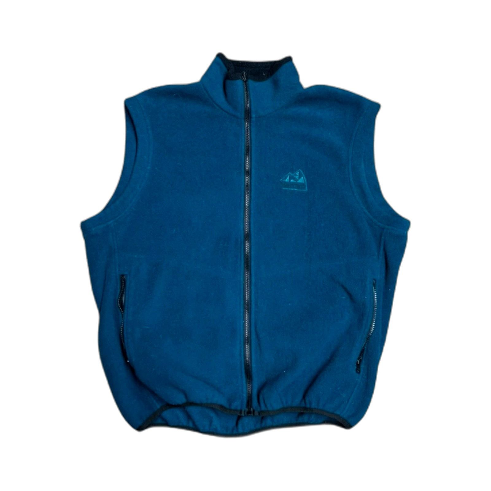 Vintage Vintage Marmot Fleece Vest Teal Men's XL Size US XL / EU 56 / 4 - 1 Thumbnail
