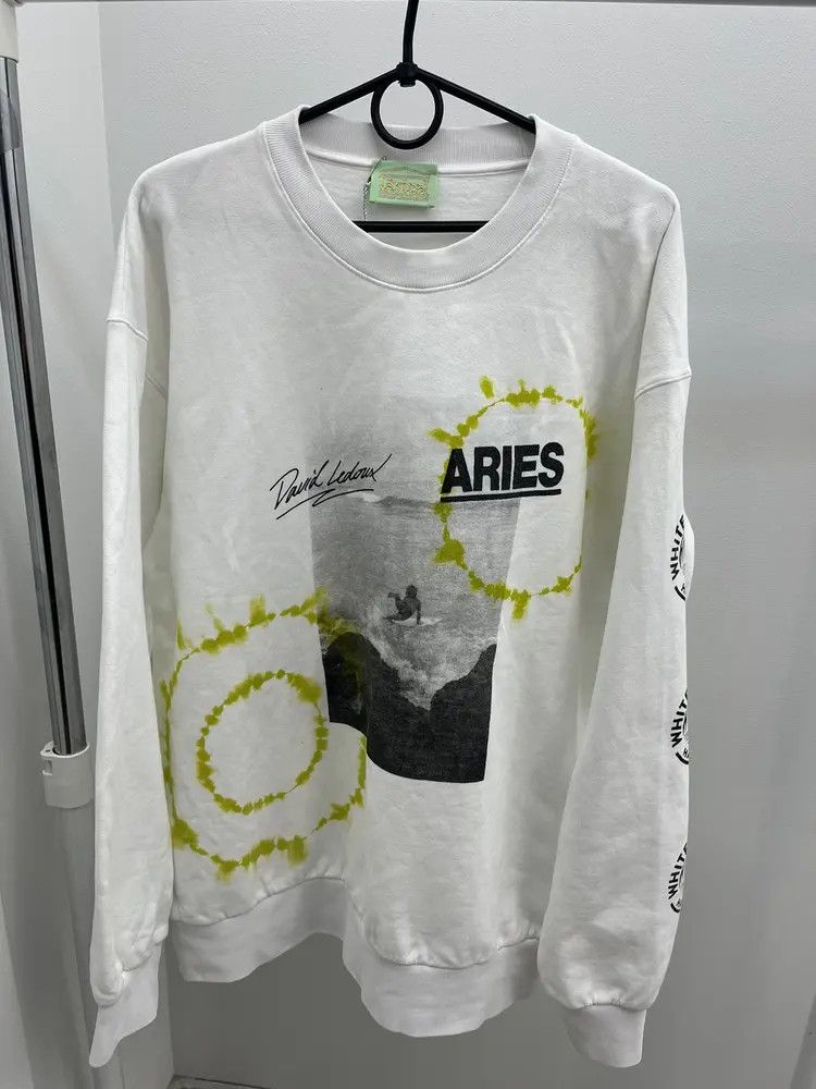 Aries Aries x White Claw Cotton Crewneck Sweatshirt Size US XL / EU 56 / 4 - 1 Thumbnail