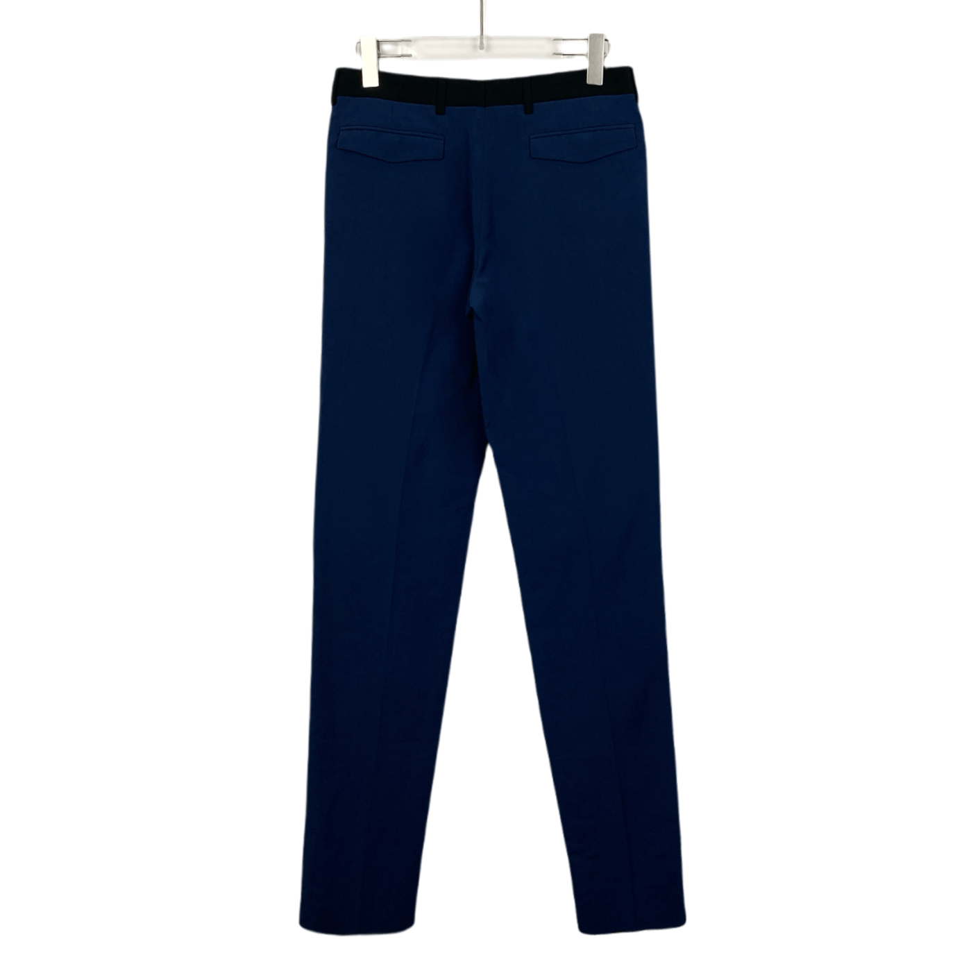 Dior Dior Blue Wool Straight-Leg Trousers (Size L) Size US 28 / EU 44 - 7 Thumbnail