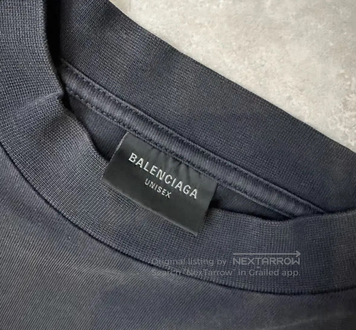 Balenciaga Balenciaga 24ss Offshore Disaster Fire Letter Long Sleeve. Size US M / EU 48-50 / 2 - 3 Thumbnail