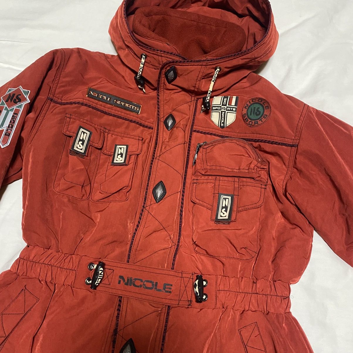 Japanese Brand Nicole Sports “Ski Team” Technical Jacket — Made in Japan Size M / US 6-8 / IT 42-44 - 5 Thumbnail