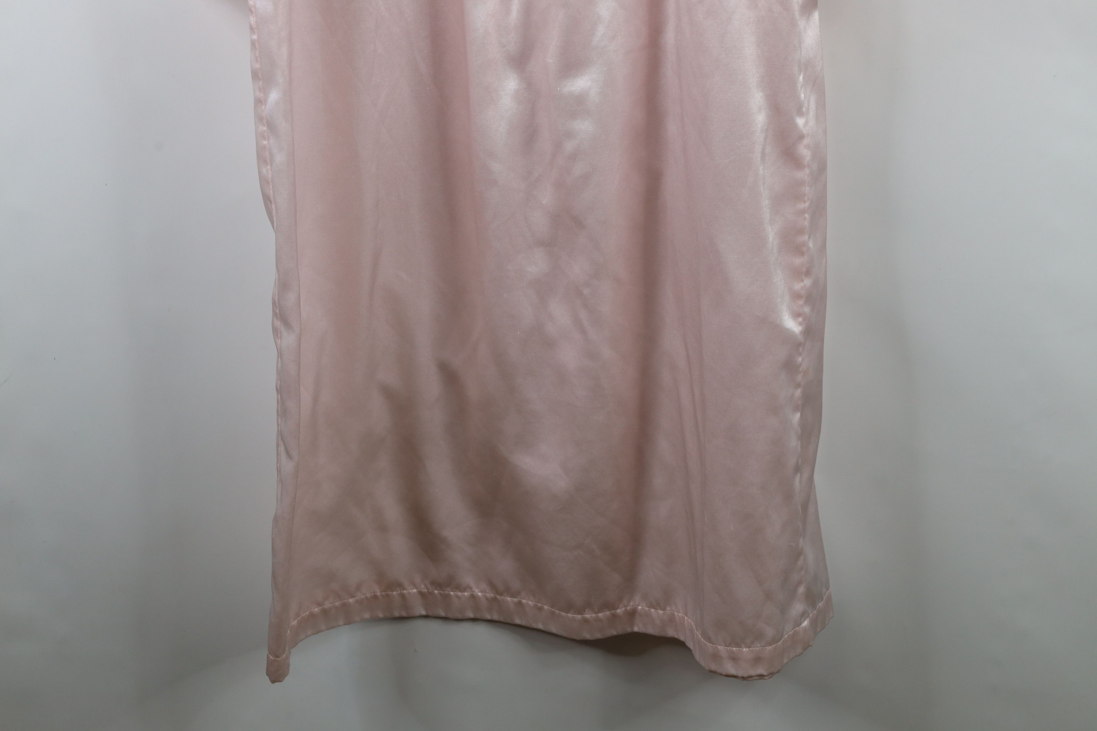 Vintage Vintage 90s Miss Elaine Flower Lace Night Gown Pink Size M / US 6-8 / IT 42-44 - 15 Thumbnail