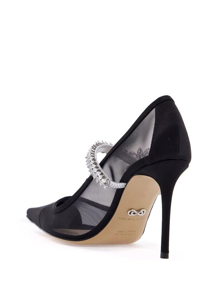 MACH & MACH o1s22i1n0125 Décolleté Pumps in Black Size US 10 / IT 40 - 3 Thumbnail