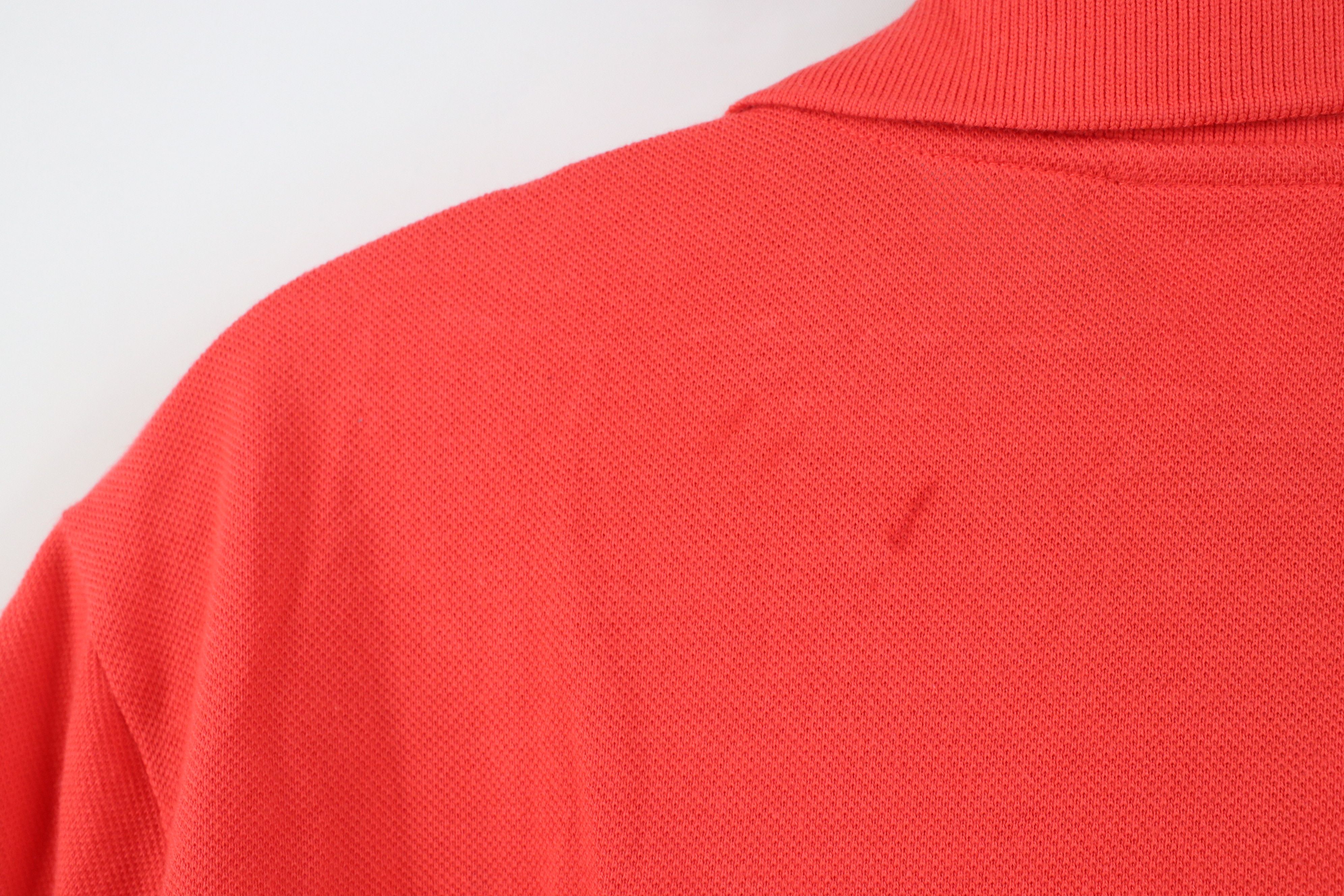 Lacoste Lacoste Live ! Croc Logo Knit Golf POlo Shirt Salmon Pink Size US M / EU 48-50 / 2 - 10 Thumbnail