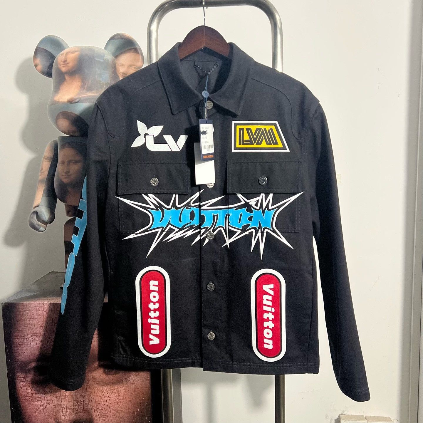 Louis Vuitton Louis Vuitton Denim Black Light Jacket s Men Size US S / EU 44-46 / 1 - 1 Thumbnail