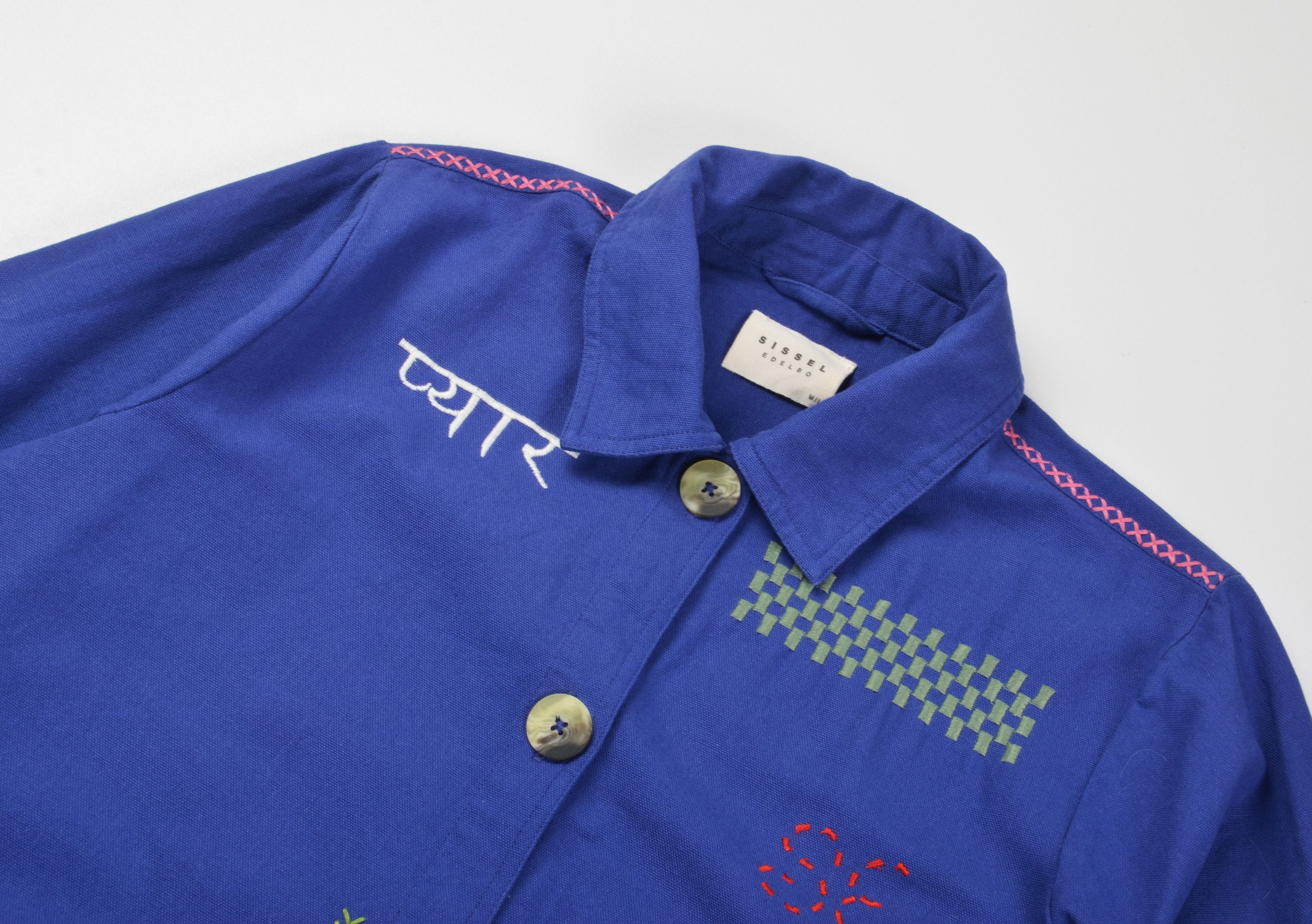 Other Sissel Edelbo Y2K Kidcore Oversized Embroidered Jacket Size M / US 6-8 / IT 42-44 - 5 Thumbnail