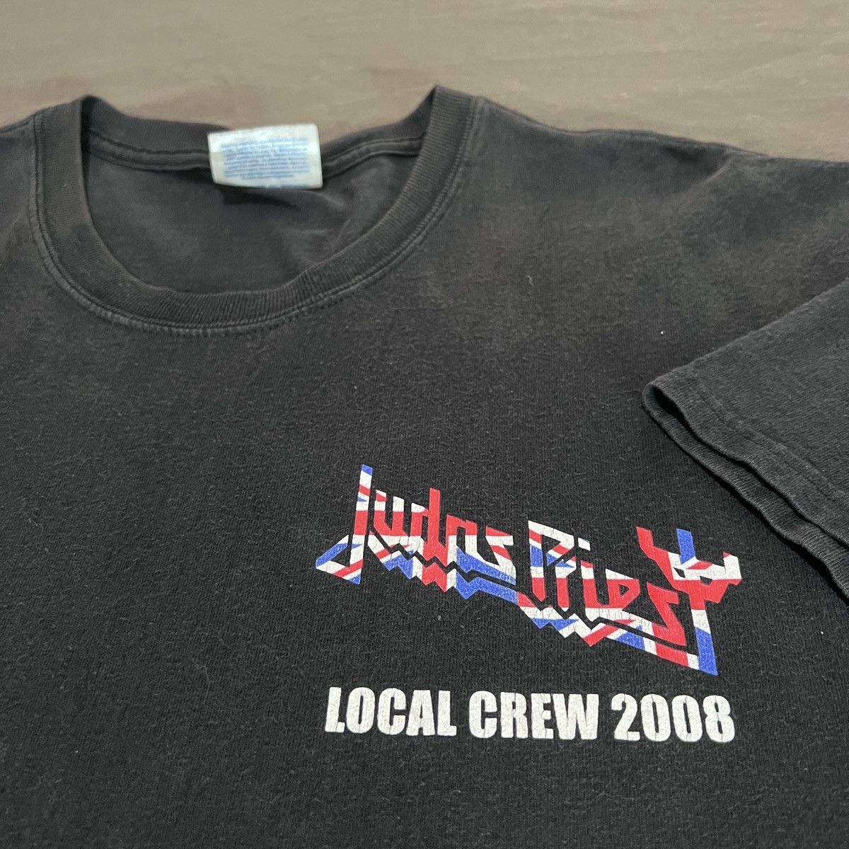 Vintage Y2K Judas Priest Local crew heavy metal Tee XL Faded Size US XL / EU 56 / 4 - 1 Thumbnail