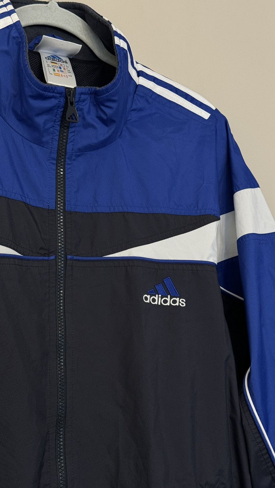Adidas Adidas original vintage zip up y2k 90s 80s windbreaker Size US L / EU 52-54 / 3 - 4 Thumbnail