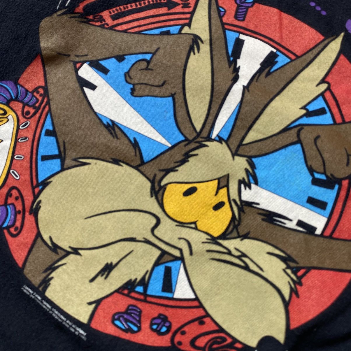 Warner Bros Vintage Looney Tunes Warner Bros 1992 Big Graphic logo tee Size US L / EU 52-54 / 3 - 3 Thumbnail