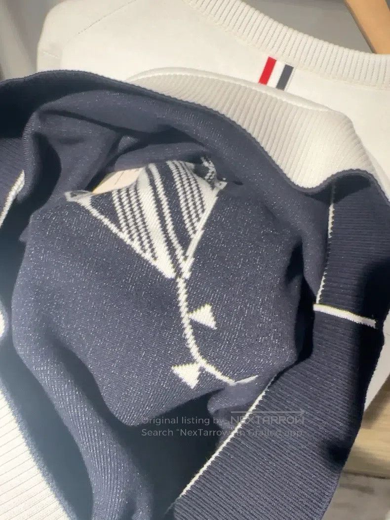 Thom Browne Thom Browne Knit Sweater Size US XL / EU 56 / 4 - 8 Thumbnail
