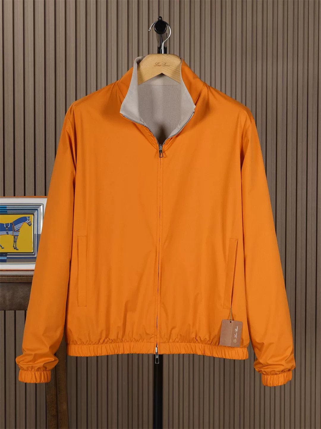 Loro Piana Loro Piana Bomber Jacket - Classic Style Size US L / EU 52-54 / 3 - 1 Thumbnail