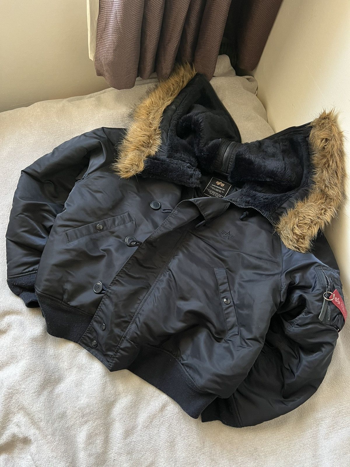 90s スり archive alpha industries n2b jacket