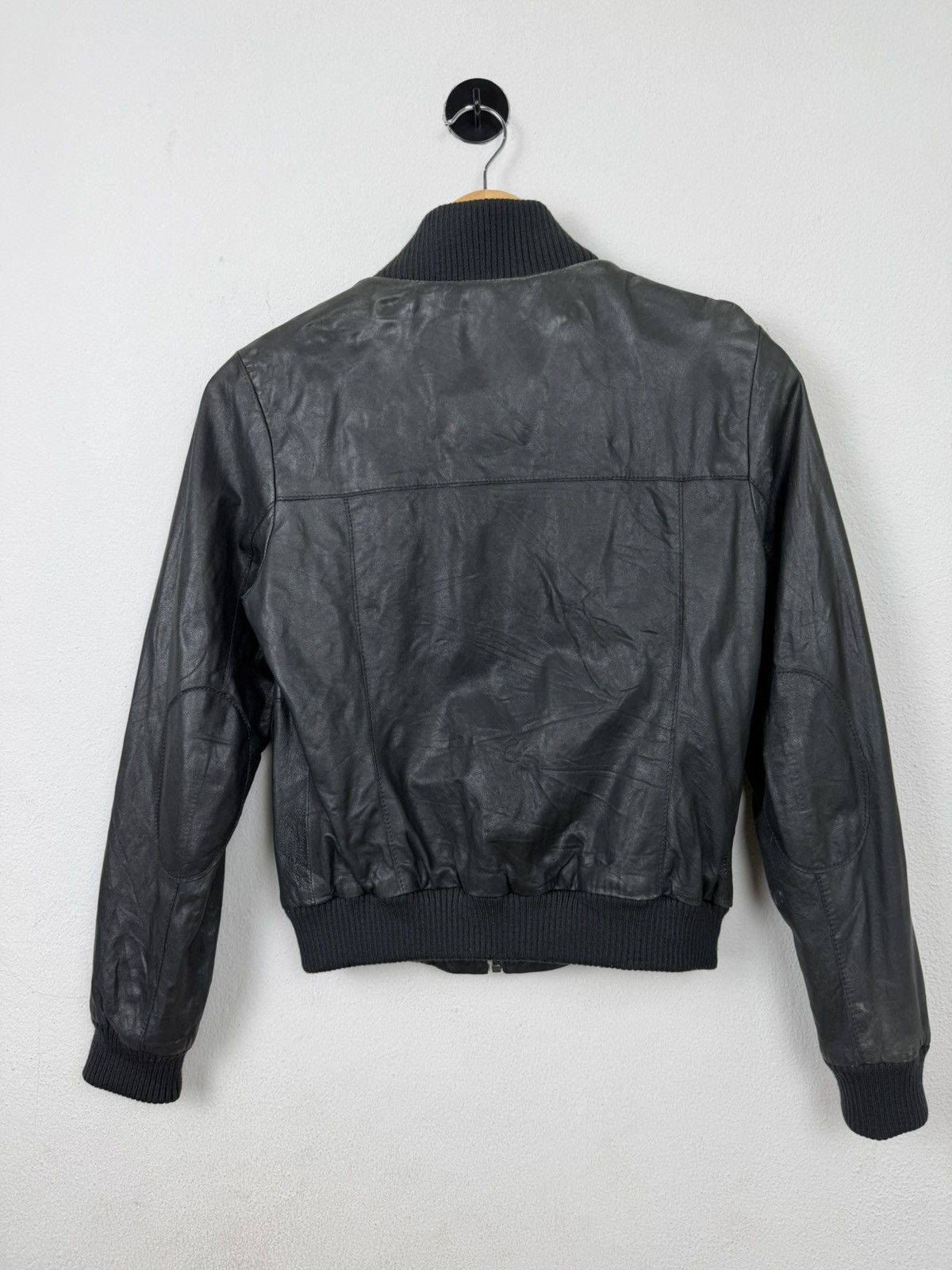Banana Republic Banana Republic Lambskin Leather Bomber Jacket Size S / US 4 / IT 40 - 6 Thumbnail