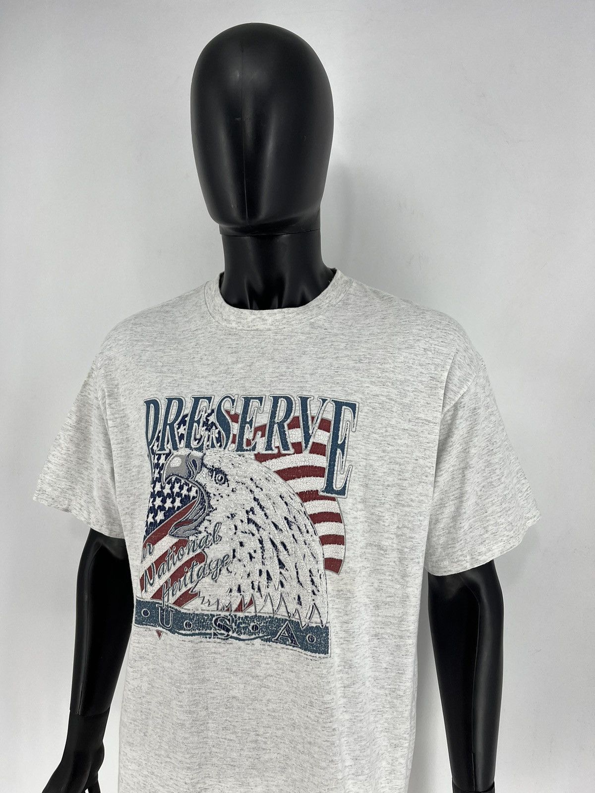 Vintage Vintage Eagles Preserves U.S.A Tees T Shirts Size US XL / EU 56 / 4 - 4 Thumbnail