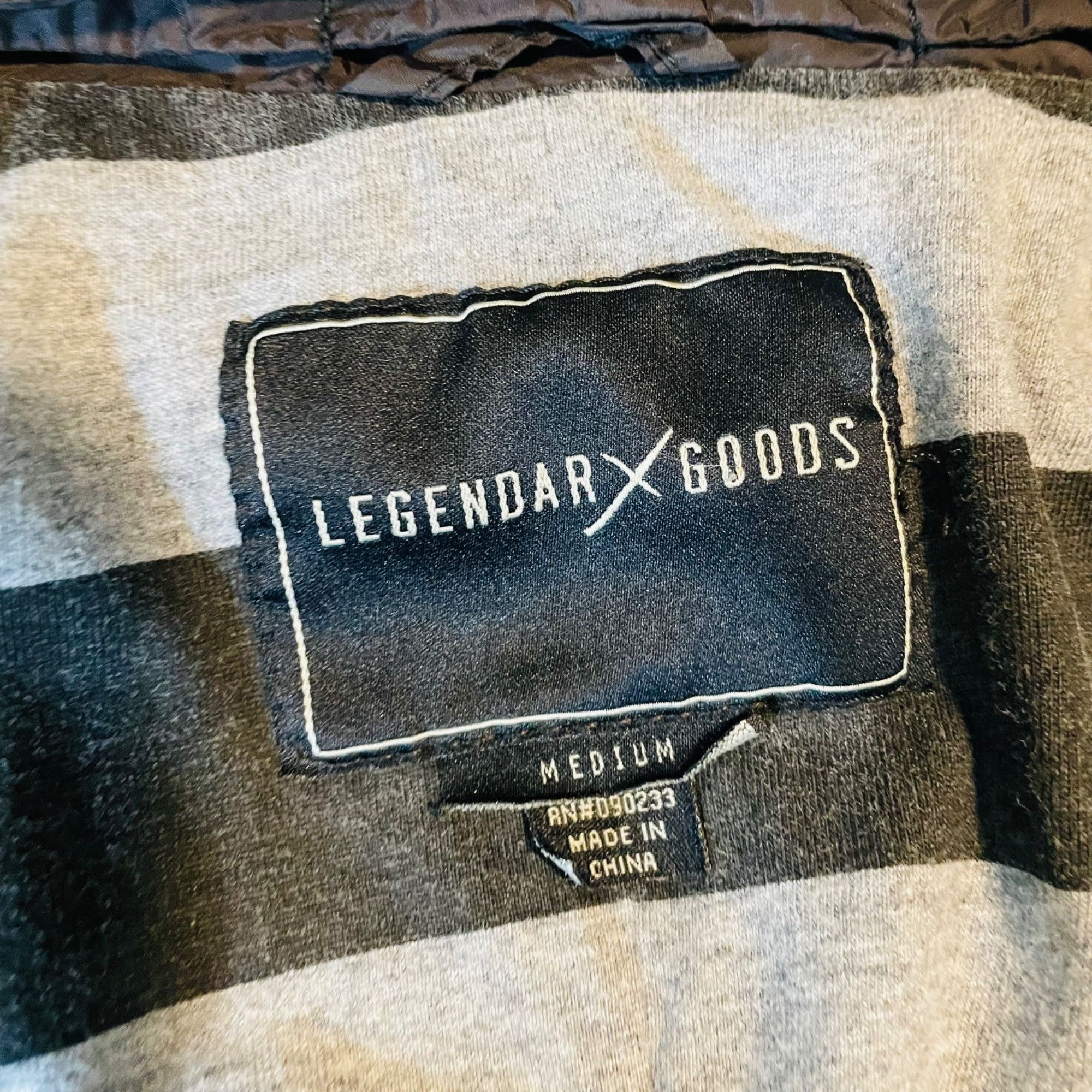 Other Womens Legendar Goods Hooded Jacket M Black Polyamide & Cott Size M / US 6-8 / IT 42-44 - 7 Thumbnail