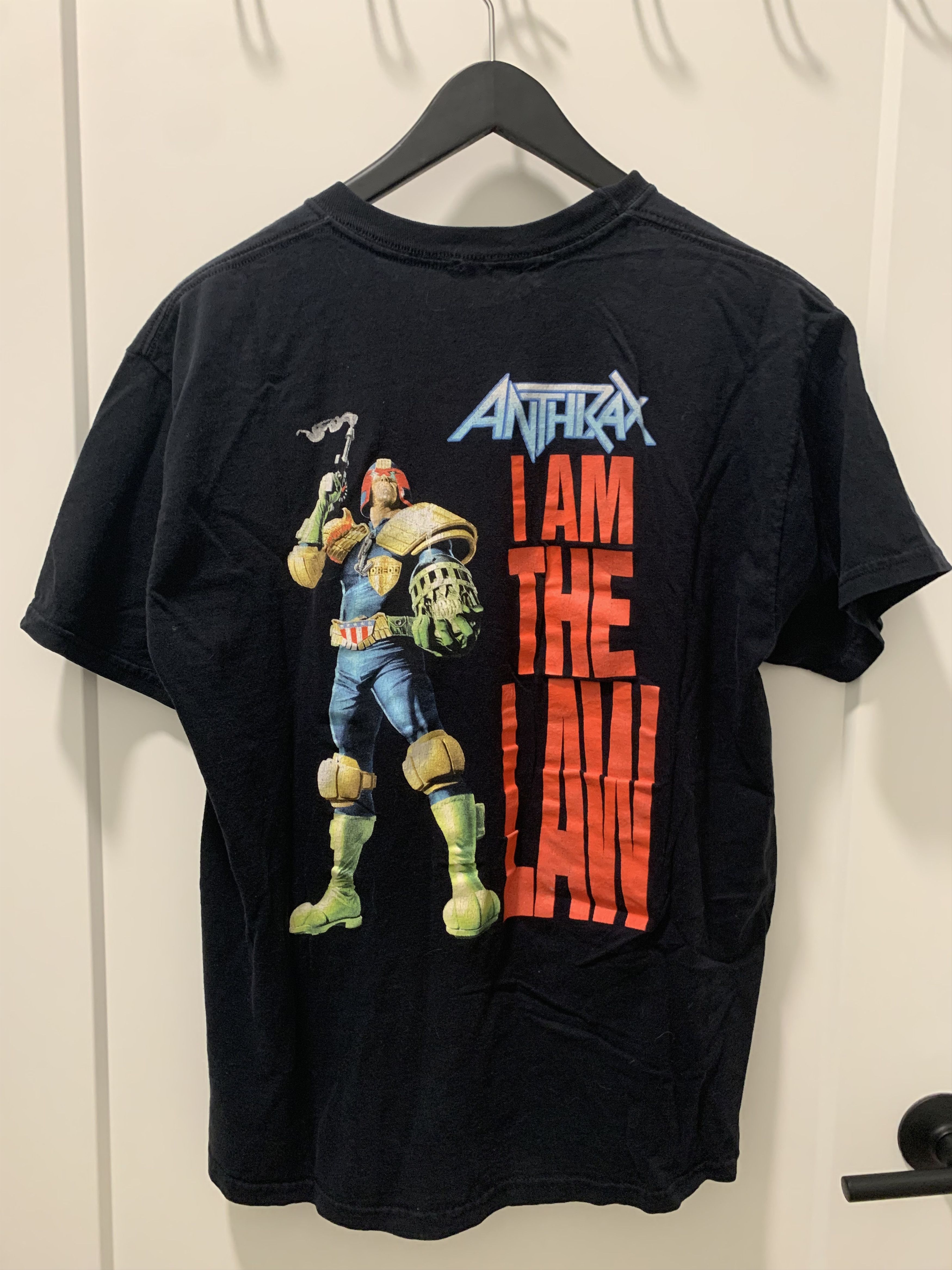 Band Tees × Vintage anthrax I am the law vintage tee Size US M / EU 48-50 / 2 - 2 Thumbnail