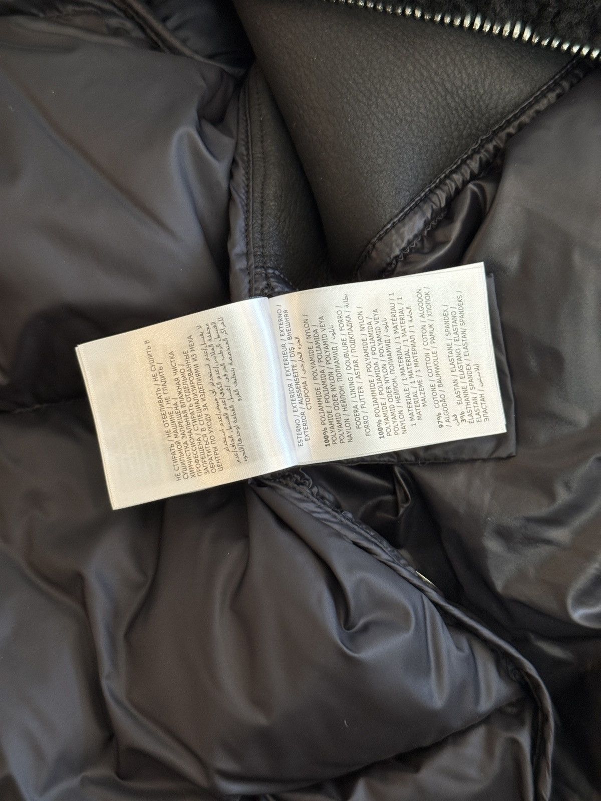 Moncler × Rick Owens Shearling puffer jacket Size US M / EU 48-50 / 2 - 12 Thumbnail