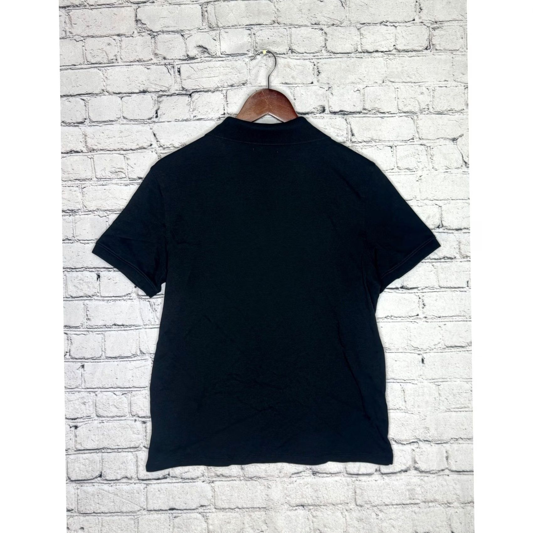 Calvin Klein Calvin Klein Polo Shirt Mens Black Short Sleeve Liquid Touch Button-Down Collar Knit Solid Regular Size M Size US M / EU 48-50 / 2 - 6 Thumbnail