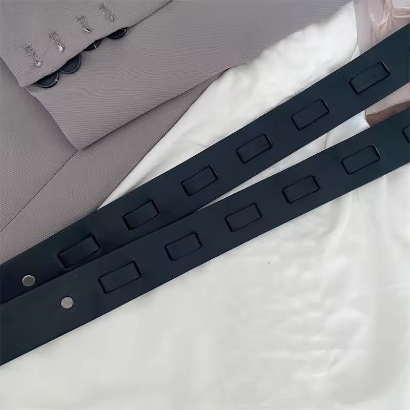 Other Carabiner Streetwear PU Leather Casual Belt Size ONE SIZE - 4 Thumbnail