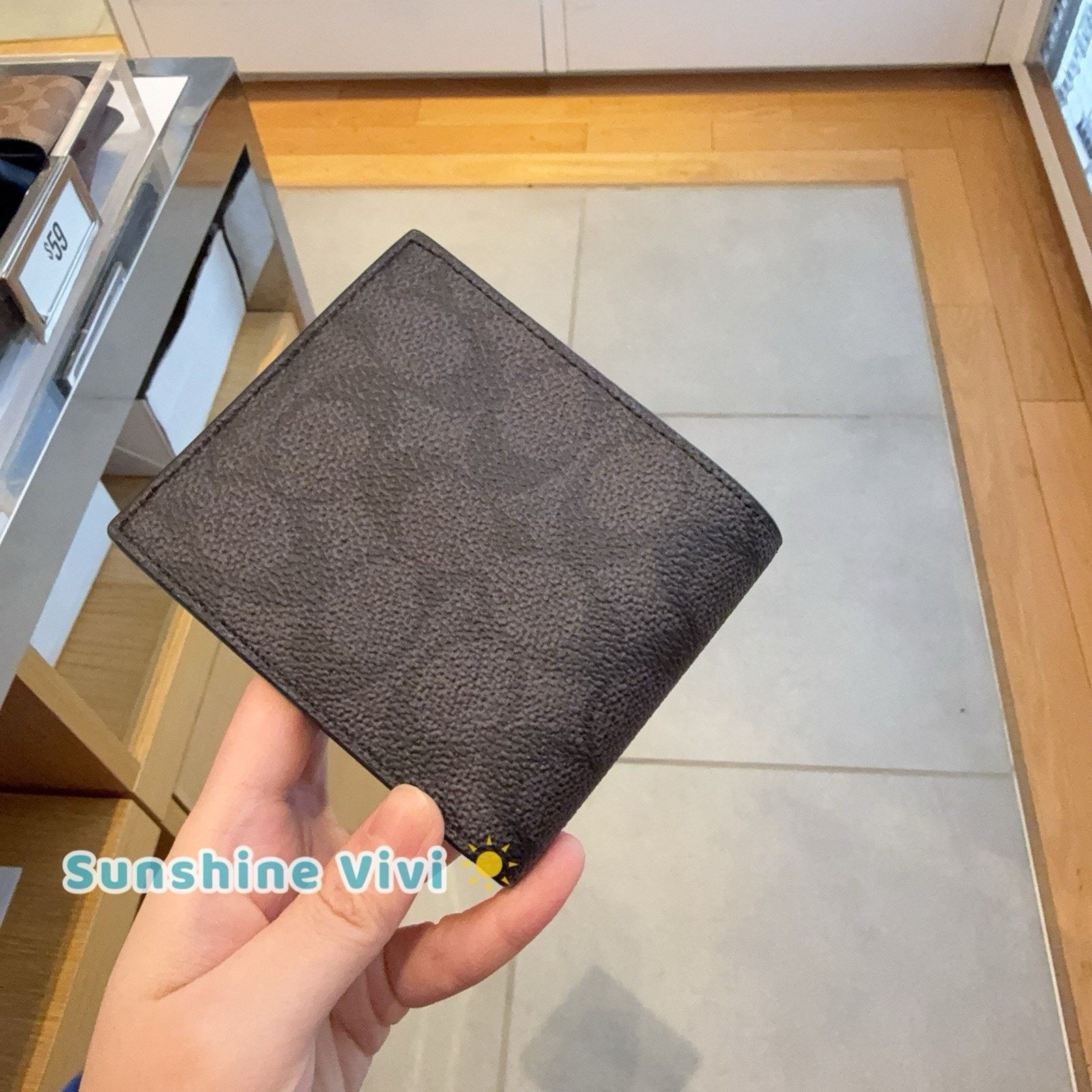 Coach NWT Coach Men Id Billfold Wallet CY394 Charcoal/Black Size ONE SIZE - 3 Thumbnail